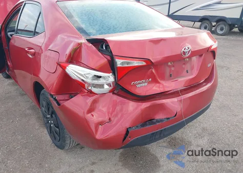 2016 Toyota Corolla Le из США, поврежденный, VIN 5YFBURHE0GP381060